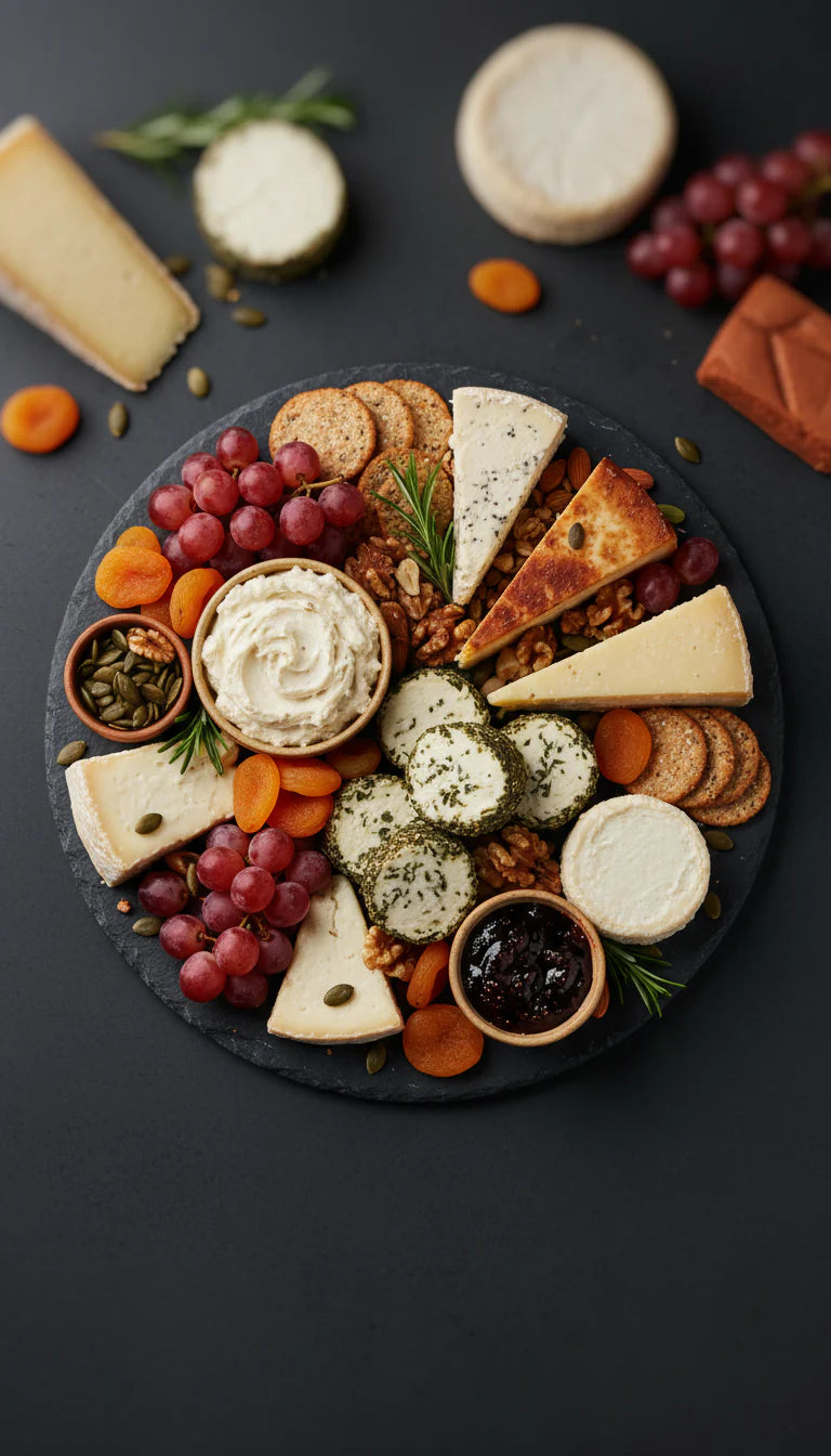 After styling gourmet cheese platter with European cheese from Amsterdam Gourmet Store Auckland