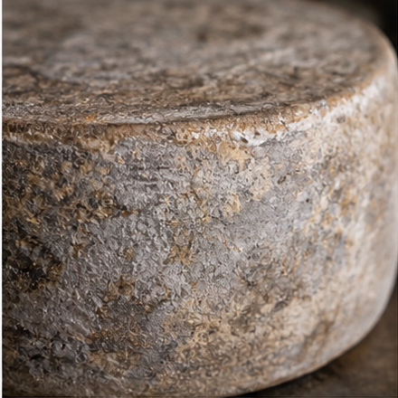 Natural cheese rind