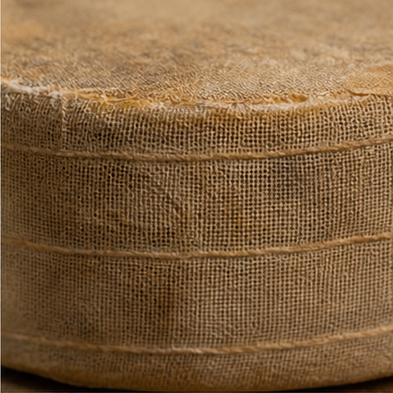 Clothbound cheese rind