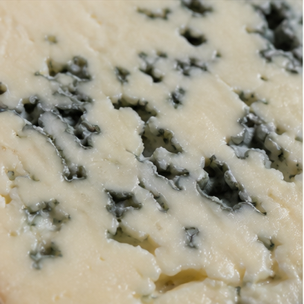 Blue veined cheese